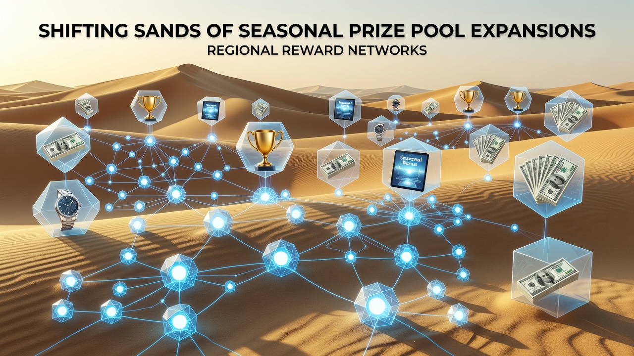 Regional reward network data dashboards displaying seasonal prize pool adjustments