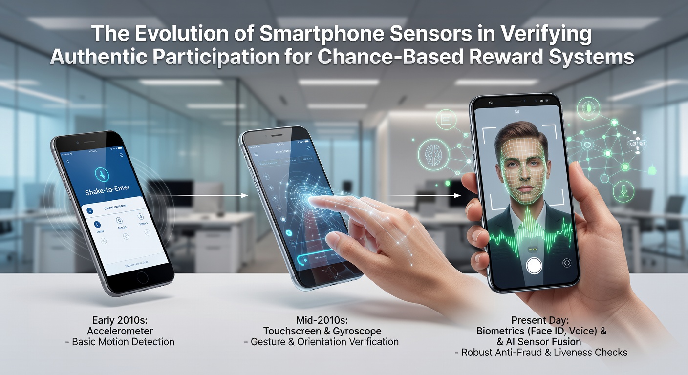 Close-up view of smartphone sensor data streams used for participation verification